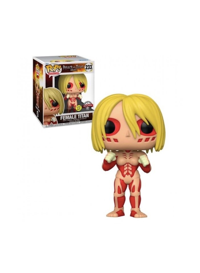 Female Titan Funko POP (glow in the dark)